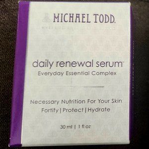 2 x Michael Todd Daily Renewal Serum Everyday Essential Complex 1oz NIB 30mL ea.
